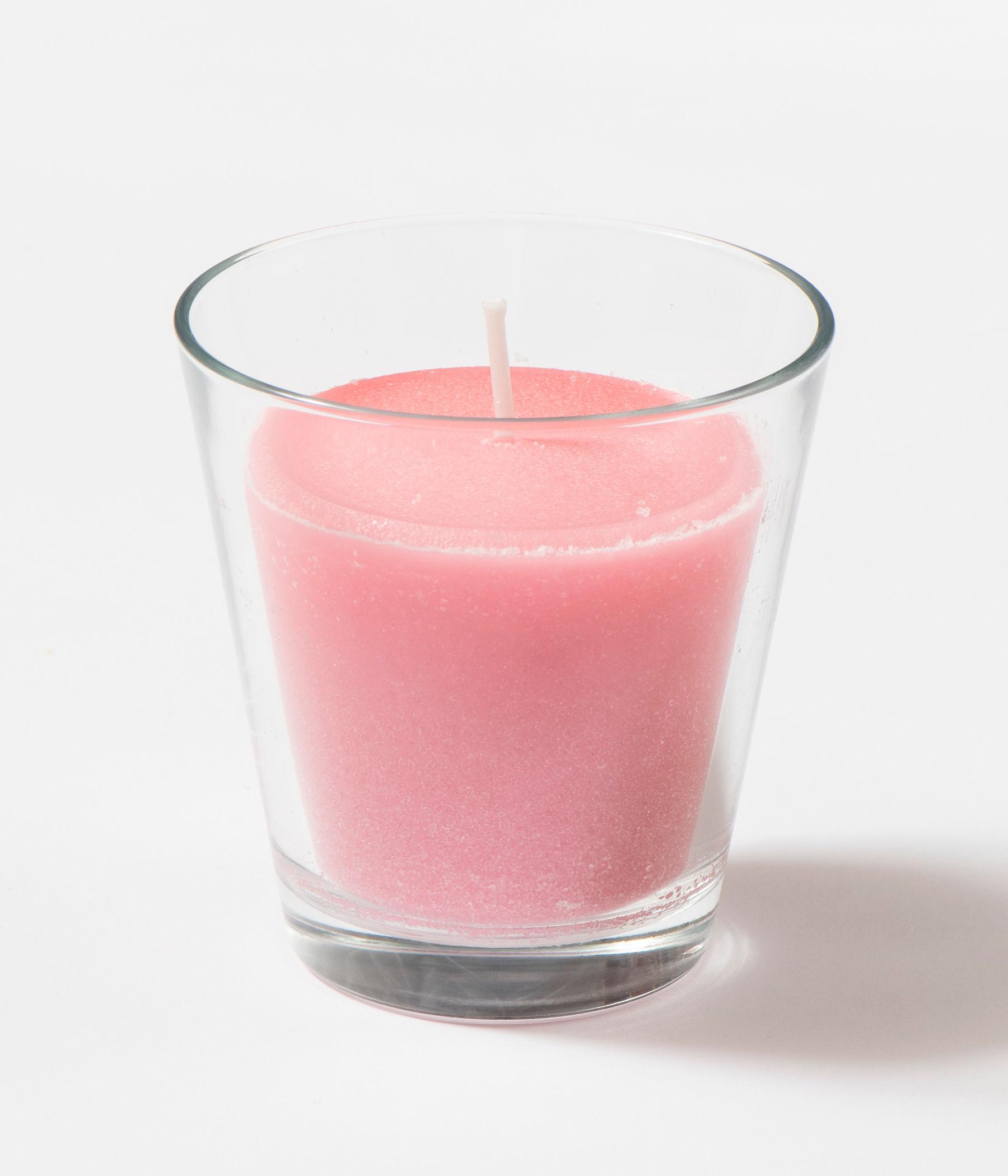 Glass candle - BASICS line