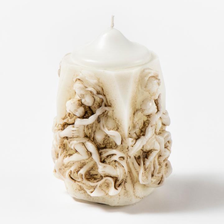 Madonna candle - CARVED line