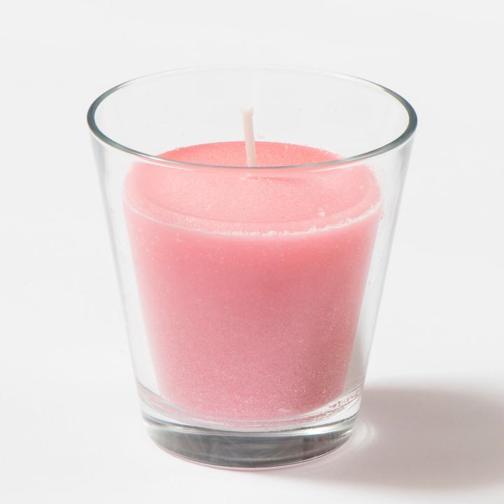 Glass candle - BASICS line