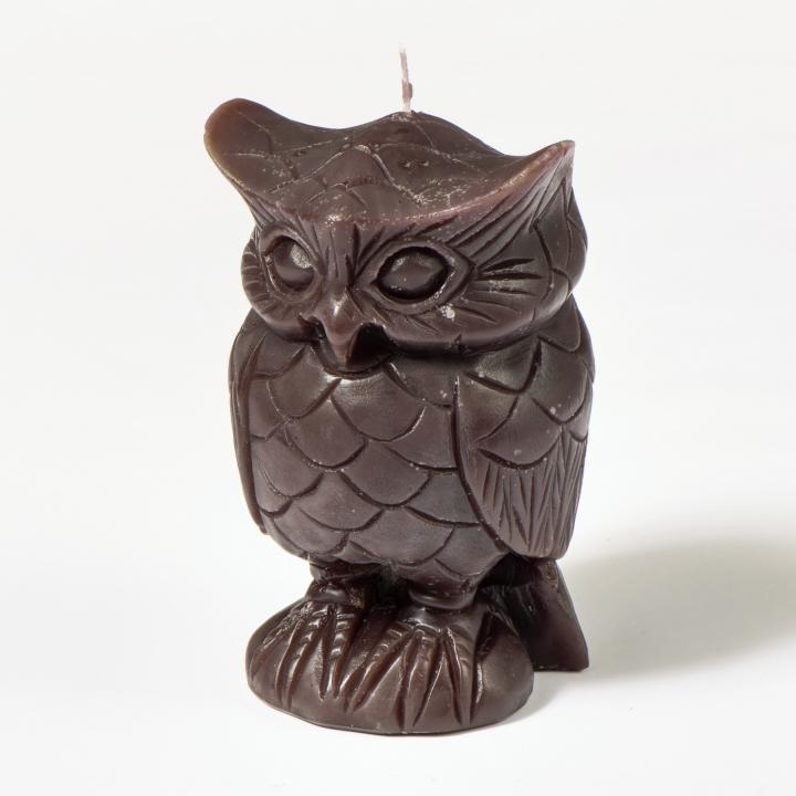 Owl candle