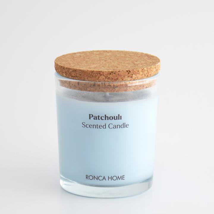 Zylindrisch Glas Kerze / Patchouli - Ronca Home